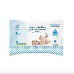 Lingettes à l'eau GILBERT