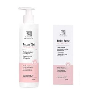 SOIVRE PACK INTIM PEDIATRIC BEBE GEL 250ML +SPRAY 100ML